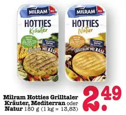 Scheck-in-Center Milram Hotties Grilltaler Kräuter Angebot