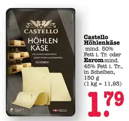 Scheck-in-Center Castello Höhlenkäse Angebot