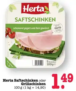 Scheck-in-Center Herta Saftschinken Angebot