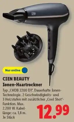 Lidl CIEN BEAUTY Ionen-Haartrockner Angebot