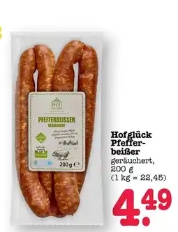 Scheck-in-Center Hofglück Pfefferbeißer Angebot