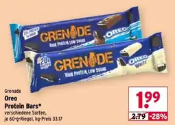 Wasgau Grenade Oreo Protein Bars* Angebot