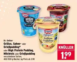 Wasgau Dr. Oetker Grütze, Sahne- oder Grießpudding Angebot