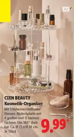 Lidl CIEN BEAUTY Kosmetik-Organizer Angebot