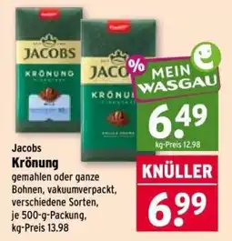 Wasgau Jacobs Krönung Angebot
