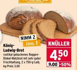 Wasgau König-Ludwig-Brot Angebot
