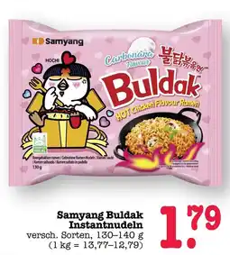 Scheck-in-Center Samyang Buldak Instantnudeln Angebot