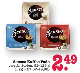 Scheck-in-Center Senseo Kaffee Pads Angebot