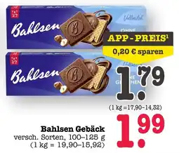 Scheck-in-Center Bahlsen Gebäck Angebot