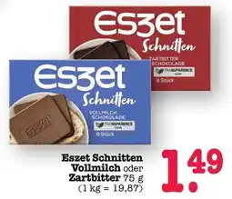Scheck-in-Center Eszet Schnitten Angebot