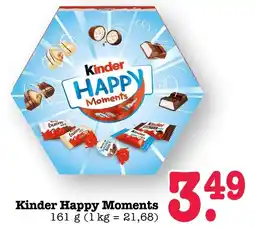 Scheck-in-Center Kinder Happy Moments Angebot