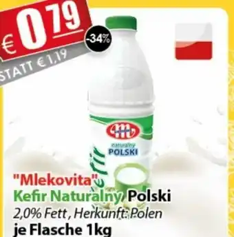 LEDO Mlekovita Kefir Naturalny Polski 1kg Angebot