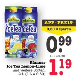 Scheck-in-Center Pfanner Ice Tea Lemon-Lime Angebot