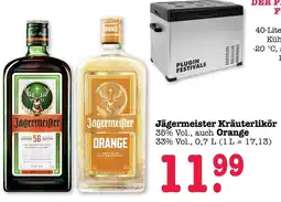 Scheck-in-Center Jägermeister Kräuterlikör Angebot