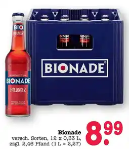 Scheck-in-Center Bionade Angebot