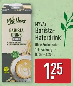 Aldi Nord MY VAY Barista- Haferdrink Angebot