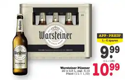 Scheck-in-Center Warsteiner Pilsener Angebot