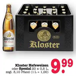 Scheck-in-Center Kloster Hefeweizen Angebot