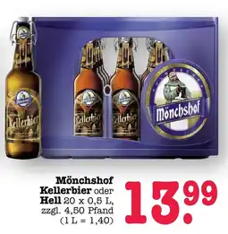 Scheck-in-Center Mönchshof Kellerbier Angebot