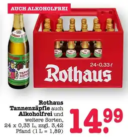 Scheck-in-Center Rothaus Tannenzäpfle Angebot