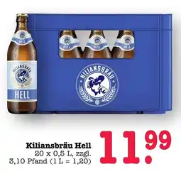 Scheck-in-Center Kiliansbräu Hell Angebot
