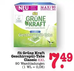 Scheck-in-Center fit Grüne Kraft Geschirrspül-Tabs Classic Angebot