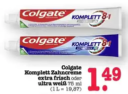 Scheck-in-Center Colgate Komplett Zahncreme Angebot