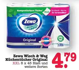 Scheck-in-Center Zewa Wisch & Weg Küchentücher Original Angebot