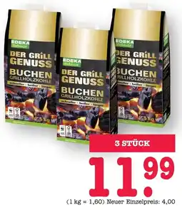 Scheck-in-Center EDEKA zuhause Buchen Grill-Holzkohle Angebot