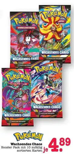 Scheck-in-Center Pokémon Wachsendes Chaos Angebot