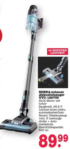 Scheck-in-Center EDEKA Akkustielsauger Angebot