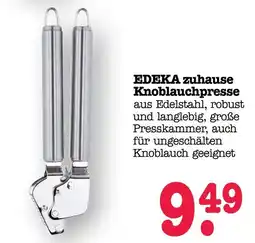 Scheck-in-Center EDEKA zuhause Knoblauchpresse Angebot