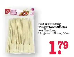 Scheck-in-Center Gut & Günstig Fingerfood-Sticks Angebot