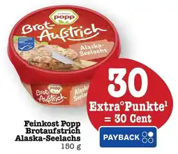 Scheck-in-Center Feinkost Popp Brotaufstrich Alaska-Seelachs Angebot