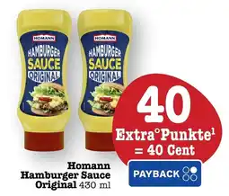 Scheck-in-Center Homann Hamburger Sauce Original Angebot
