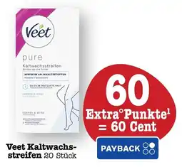 Scheck-in-Center Veet Kaltwachsstreifen Angebot