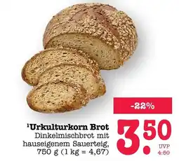 Scheck-in-Center Urkultunkorn Brot Angebot