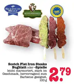Scheck-in-Center Scotch Flat Iron Steaks Angebot