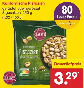 Netto Marken-Discount Kalifornische Pistazien 250g Angebot