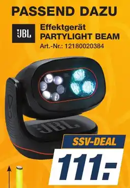 Expert Technomarkt Jbl effektgerät partylight beam Angebot