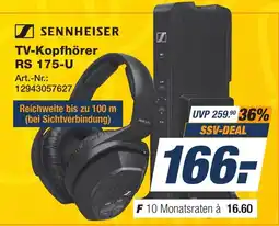 Expert Technomarkt SENNHEISER TV-Kopfhörer RS 175-U Angebot