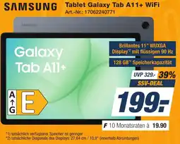 Expert Technomarkt Samsung Tablet Galaxy Tab A11+ WiFi Angebot