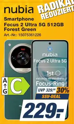 Expert Technomarkt nubia Smartphone Focus 2 Ultra 5G 512GB Forest Green Angebot