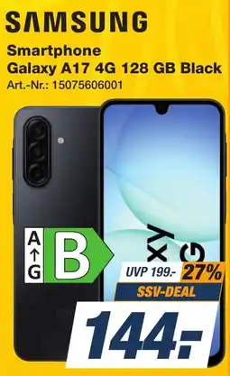 Expert Technomarkt SAMSUNG Smartphone Galaxy A17 4G 128 GB Black Angebot