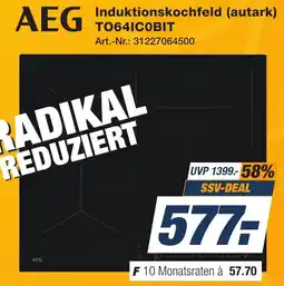 Expert Technomarkt AEG Induktionskochfeld (autark) Angebot