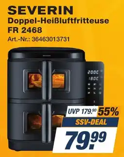 Expert Technomarkt SEVERIN Doppel-Heißluftfritteuse Angebot