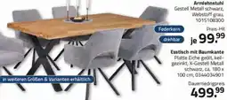 ROLLER Esstisch mit Baumkante Angebot