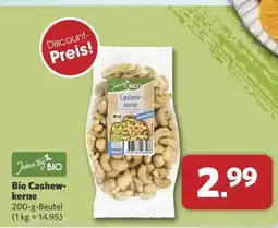 Combi Jeden tag bio cashewkerne Angebot