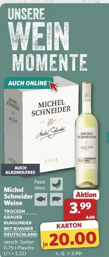 Combi Michel schneider grauer burgunder mit rivaner Angebot