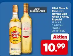 Combi Lillet blanc & rosé Angebot